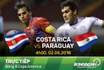 Costa Rica 0-0 Paraguay (KT): Siêu nhạt vì không dám tấn công