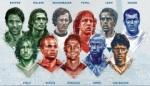 Đội hình 11 danh thủ xuất sắc nhất trong lịch sử các kỳ Euro
