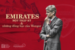 Emirates một thập kỷ và những đồng bạc của Wenger