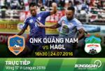 Quảng Nam 2-0 HAGL (KT): Thất bại toàn diện