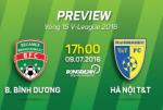 Bình Dương vs Hà Nội T&T (17h00 ngày 9/7): Vua sắp băng hà