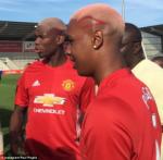 Paul Pogba giật mình khi gặp “hàng nhái” giống hệt