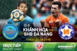 Khánh Hòa 3-1 SHB Đà Nẵng (KT): Mộng vô địch lung lay