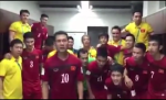 Tuyển Futsal Việt Nam cảm ơn NHM sau khi lập kỳ tích