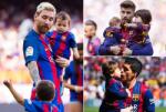 Messi, Suarez và Pique bắt đầu cho con đi học bóng đá