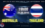 LINK XEM trực tiếp U19 Thái Lan vs U19 Australia 19h ngày 24/9 (CK U19 ĐNA)