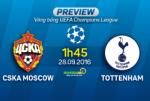 CSKA Moscow vs Tottenham (1h45 ngày 28/9): Khôn nhà dại chợ?