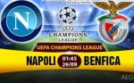 Nhận định Napoli vs Benfica 01h45 ngày 29/9 (Champions League 2016/17)