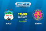 HAGL vs Sài Gòn (17h00 ngày 22/1): Có quà cho Công Phượng?