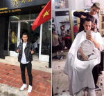 Tiền đạo Văn Toàn đổi kiểu tóc đón năm mới 2017