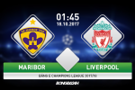 Nhận định Maribor vs Liverpool 01h45 ngày 18/10 (Champions League 2017/18)