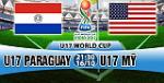 Nhận định U17 Paraguay vs U17 Mỹ 21h30 ngày 16/10 (VCK U17 World Cup 2017)