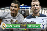 Real Madrid 1-1 Tottenham: "Kền kền trắng" không thể xơi tái "gà trống"