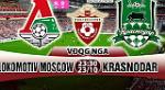 Nhận định Lokomotiv Moscow vs Krasnodar 23h30 ngày 23/10 (VĐQG Nga 2017/18)