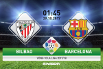 Athletic Bilbao vs Barcelona (1h45 ngày 29/10): Ngày về yên bình của Valverde