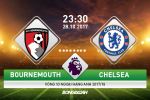 Giải mã trận đấu Bournemouth vs Chelsea 23h30 ngày 28/10 (Premier League 2017/18)