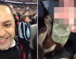 CĐV Anh vạch quần tè trên khán đài Wembley, tạo 'bom nước tiểu'