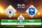 Đức vs Pháp (2h45 ngày 15/11): Khác biệt ở chiều sâu