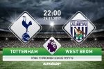 Tottenham 1-1 West Brom (KT): Sân nhà Wembley lại ám ảnh Spurs