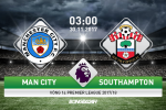 Man City 2-1 Southampton (KT): "Độc cô cầu bại" thắng kịch tính trên sân nhà