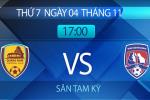 Quảng Nam vs Quảng Ninh (17h00 ngày 4/11): Trận chiến sống còn