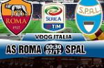 Nhận định Roma vs Spal 00h30 ngày 02/12 (Serie A 2017/18)