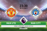 M.U vs Man City (23h30 ngày 10/12): Bay lên hào khí Old Trafford