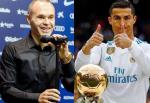 Iniesta công nhận 5 QBV của Ronaldo: “Thánh Andres” quá khôn!