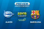 Alaves vs Barca (22h15 ngày 11/2): Khi những điểm yếu đã phơi bày