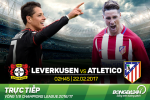 Leverkusen 2-4 Atletico (KT): Các chiến binh thành Madrid náo loạn nước Đức