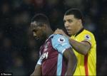 Tổng hợp: Watford 1-1 West Ham (Vòng 26 NHA 2016/17)