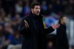 Simeone tự hào với các cầu thủ Atletico dù bị loại khỏi CNV