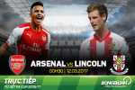 Arsenal 5-0 Lincoln (KT): Xài toàn "hàng khủng", Pháo thủ dễ dàng vào bán kết FA Cup