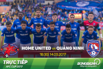 Home United 3-2 Quảng Ninh (KT): "Lord" Hồng Quân khiến đội khách thua đau trong thế thiếu người