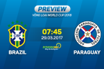 Brazil vs Paraguay (7h45 ngày 29/3): "Nội chiến" Selecao