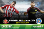 Sunderland 0-2 Man City (KT): Kịch bản quen thuộc