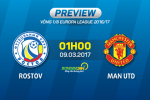 Rostov vs MU (1h00 ngày 10/3): Ngày của Ibrahimovic