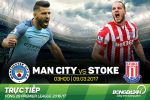 Man City 0-0 Stoke (KT): Đứt mạch toàn thắng