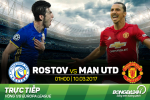 Rostov 1-1 MU (KT): Ưu thế nhỏ dành cho "Quỷ đỏ"