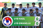 U19 HAGL 0-0 U19 Gwangju (KT): Khóa 3 HAGL ra mắt nhạt nhòa