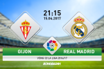 Gijon vs Real Madrid (21h15 ngày 15/4): Ngày của kép phụ