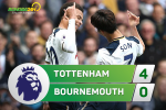 Tổng hợp: Tottenham 4-0 Bournemouth (Vòng 33 NHA 2016/17)