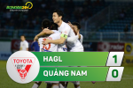 HAGL 1-0 Quảng Nam (KT): Chủ nhà thắng nhờ bàn thắng gây tranh cãi