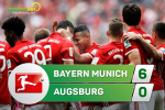 Vòng 26 Bundesliga 2016/17: Bayern thắng đậm, derby vùng Ruhr bất phân thắng bại