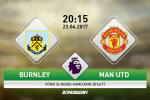 Giải mã trận đấu Burnley vs MU 20h15 ngày 23/4 (NHA 2016/17)