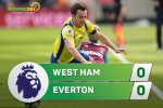 West Ham 0-0 Everton (KT): Trận hòa sôi nổi