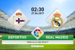 Deportivo vs Real (2h30 ngày 27/4): Đứng dậy được không, Kền kền?