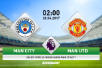 Man City vs MU (2h ngày 28/4): Thời cơ báo thù của Mourinho