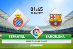 Espanyol vs Barcelona (1h45 ngày 30/4): Hãy tập trung vào bóng đá