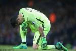Man City có nguy cơ mất Claudio Bravo đến hết mùa
